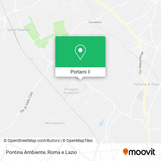 Mappa Pontina Ambiente