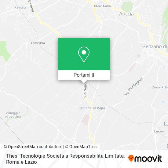 Mappa Thesi Tecnologie-Societa a Responsabilita Limitata