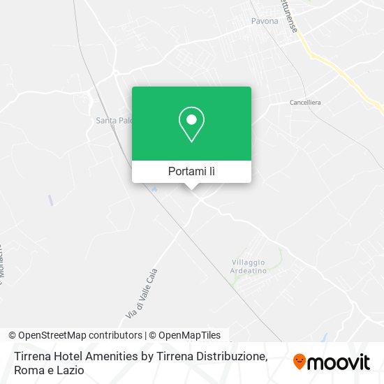 Mappa Tirrena Hotel Amenities by Tirrena Distribuzione