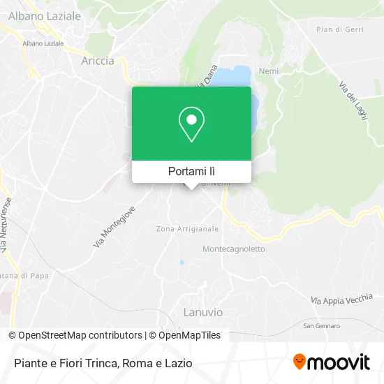 Mappa Piante e Fiori Trinca