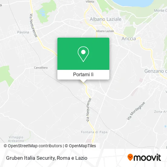 Mappa Gruben Italia Security