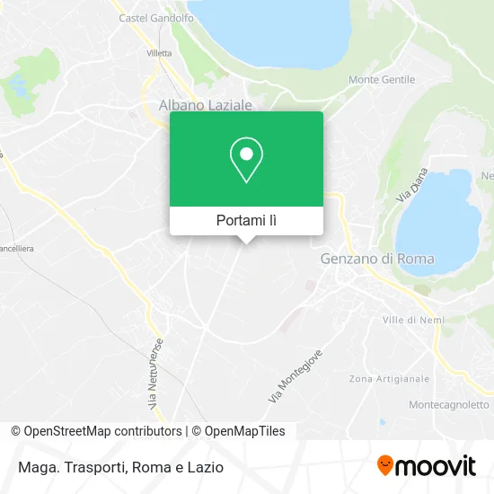 Mappa Maga. Trasporti