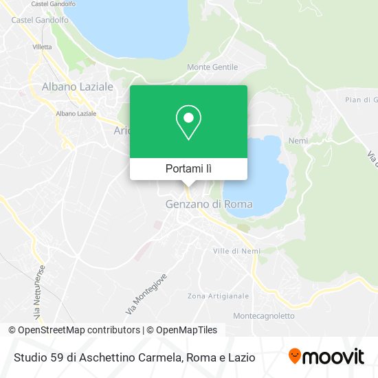 Mappa Studio 59 di Aschettino Carmela