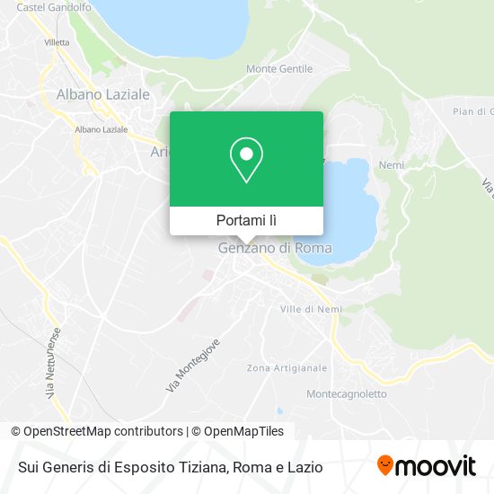 Mappa Sui Generis di Esposito Tiziana