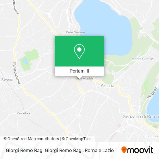 Mappa Giorgi Remo Rag. Giorgi Remo Rag.