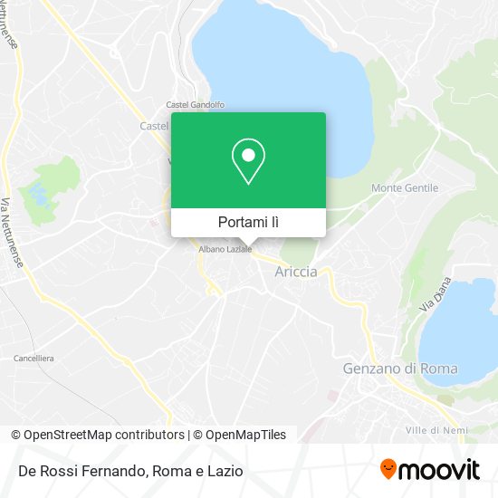 Mappa De Rossi Fernando