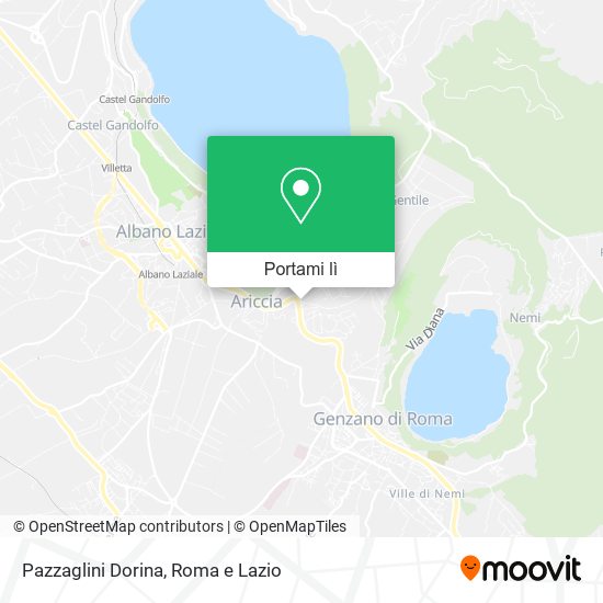 Mappa Pazzaglini Dorina