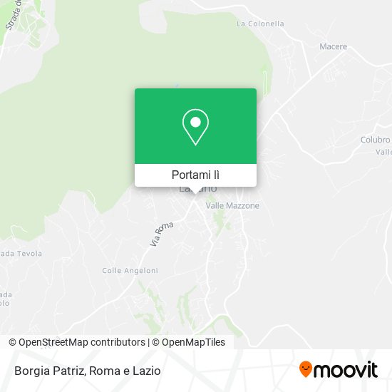 Mappa Borgia Patriz