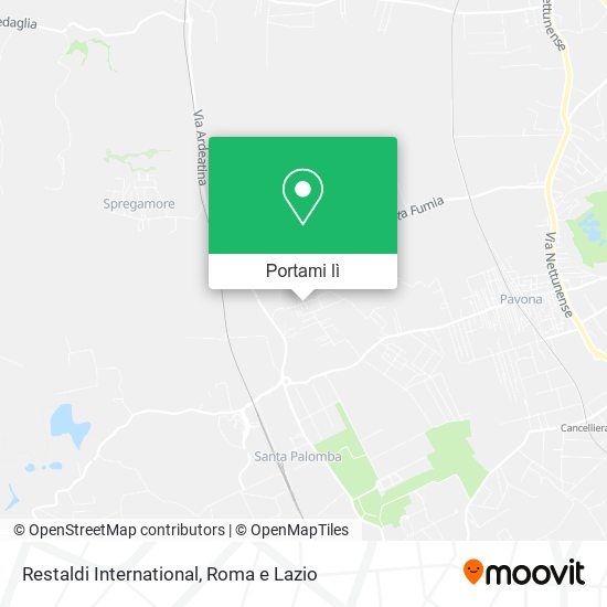 Mappa Restaldi International