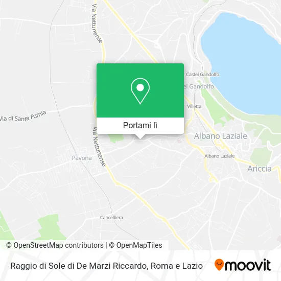 Mappa Raggio di Sole di De Marzi Riccardo