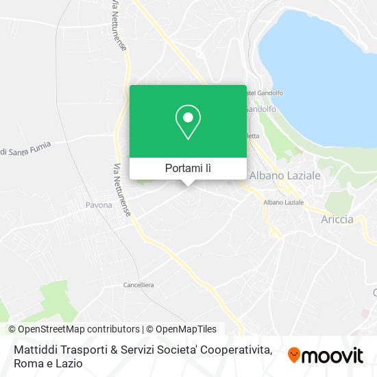 Mappa Mattiddi Trasporti & Servizi Societa' Cooperativita