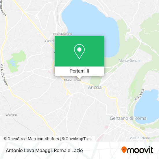 Mappa Antonio Leva Maaggi