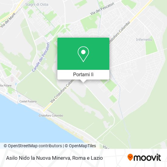 Mappa Asilo Nido la Nuova Minerva