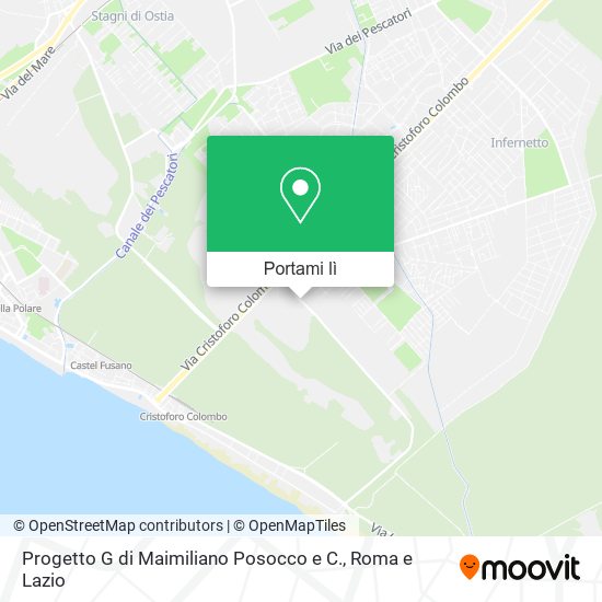 Mappa Progetto G di Maimiliano Posocco e C.