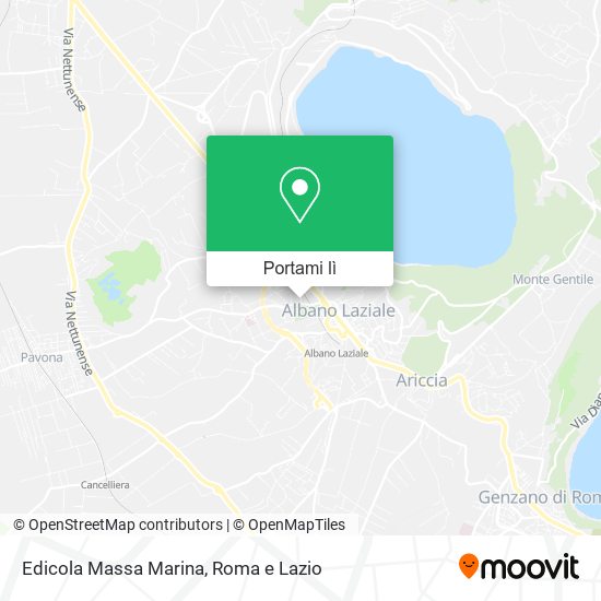 Mappa Edicola Massa Marina