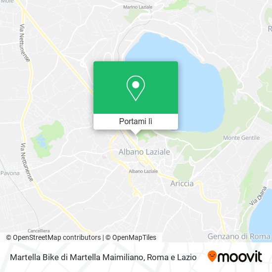 Mappa Martella Bike di Martella Maimiliano