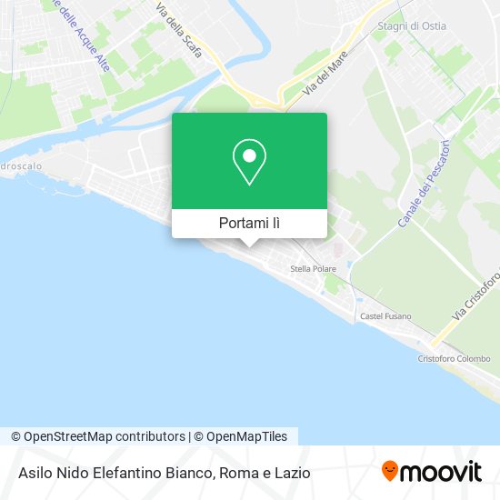 Mappa Asilo Nido Elefantino Bianco