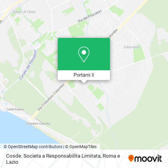 Mappa Cosde. Societa a Responsabilita Limitata