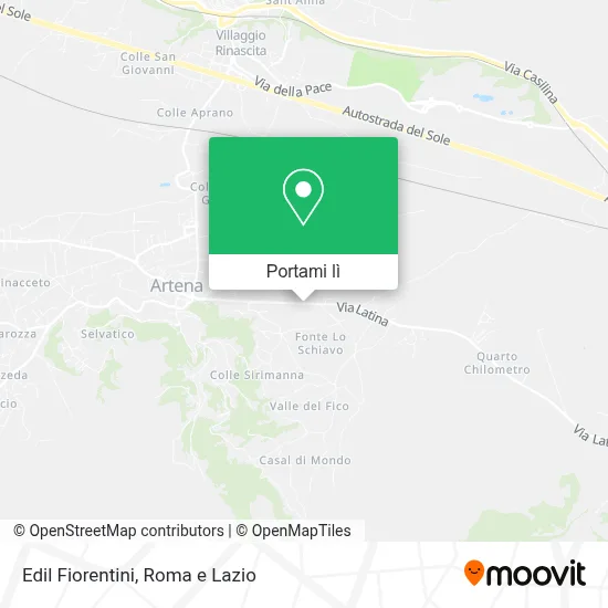 Mappa Edil Fiorentini
