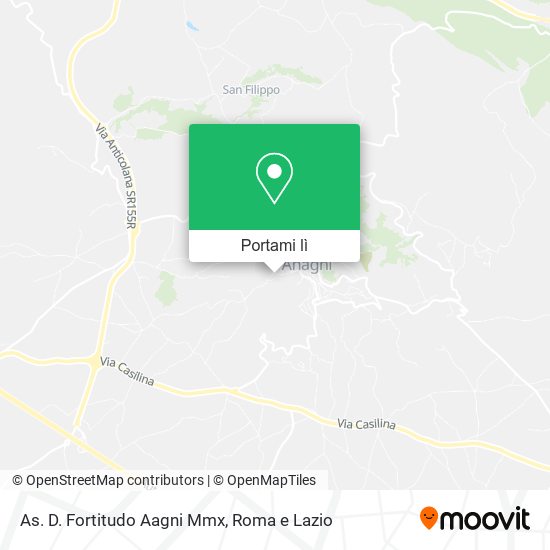 Mappa As. D. Fortitudo Aagni Mmx