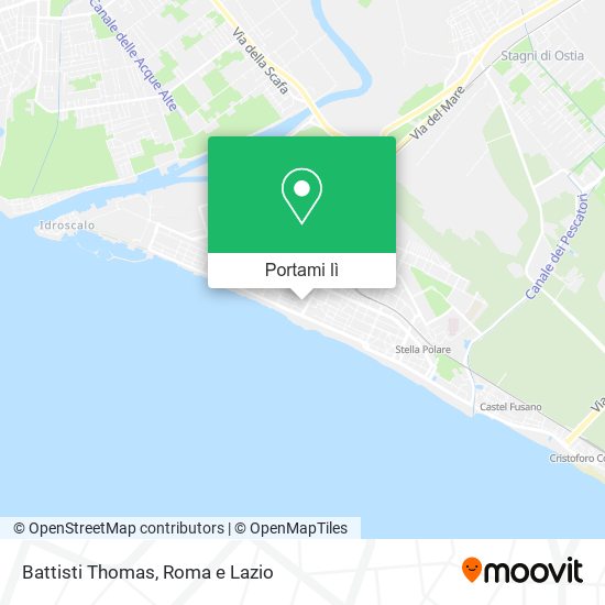 Mappa Battisti Thomas