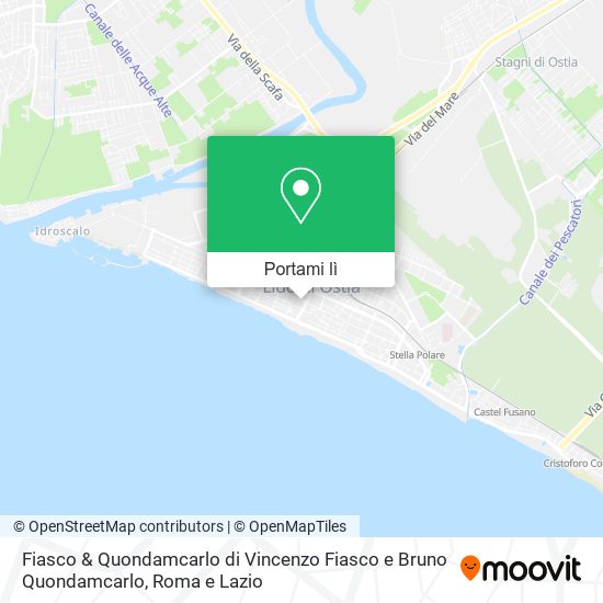 Mappa Fiasco & Quondamcarlo di Vincenzo Fiasco e Bruno Quondamcarlo