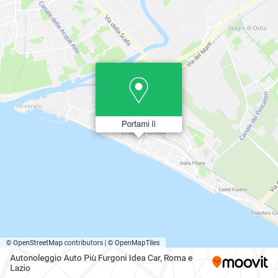 Mappa Autonoleggio Auto Più Furgoni Idea Car