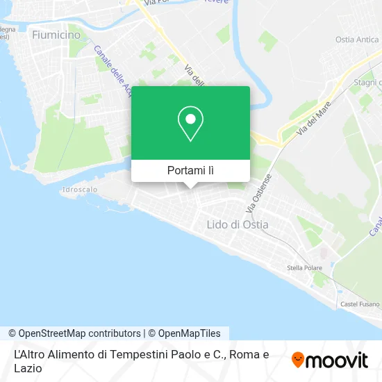 Mappa L'Altro Alimento di Tempestini Paolo e C.