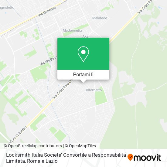 Mappa Locksmith Italia Societa' Consortile a Responsabilita' Limitata