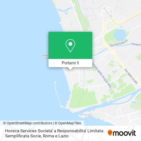 Mappa Horeca Services Societa' a Responsabilita' Limitata Semplificata Socie