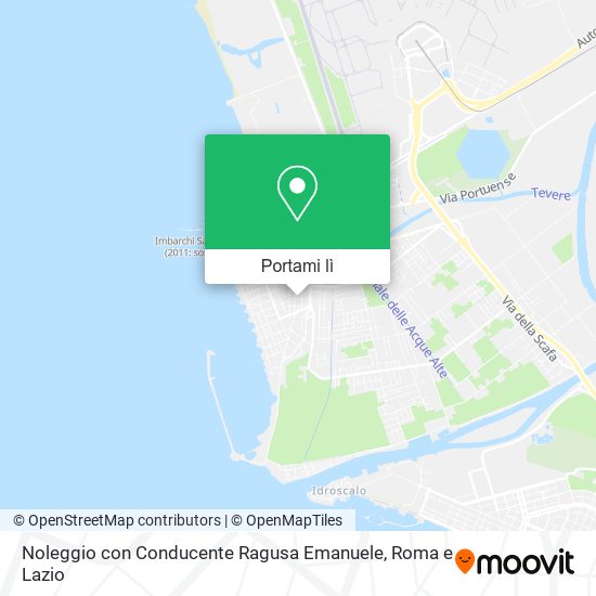 Mappa Noleggio con Conducente Ragusa Emanuele