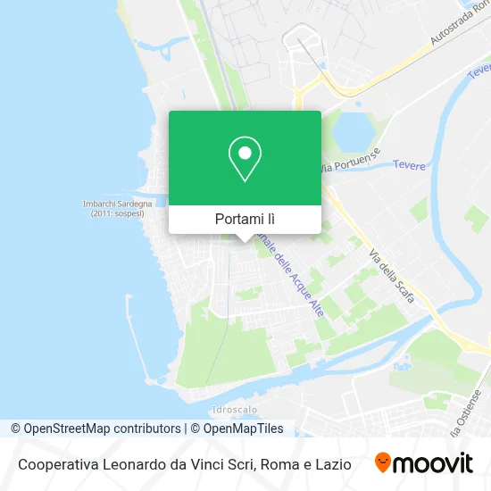 Mappa Cooperativa Leonardo da Vinci Scri