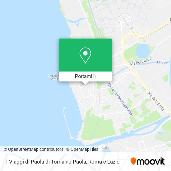 Mappa I Viaggi di Paola di Tomaino Paola