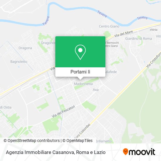 Mappa Agenzia Immobiliare Casanova