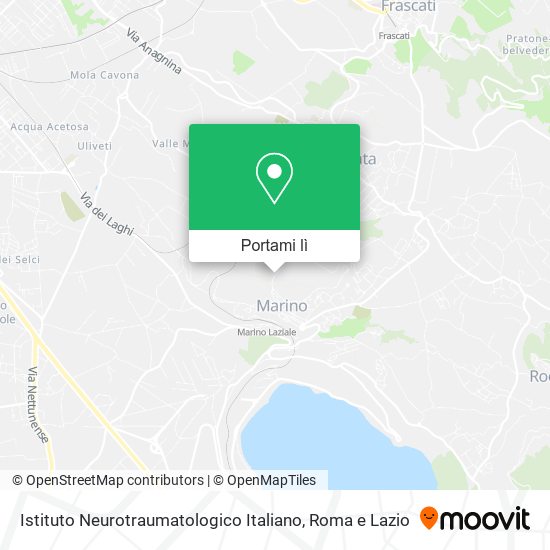 Mappa Istituto Neurotraumatologico Italiano
