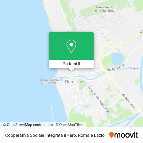 Mappa Cooperativa Sociale Integrata il Faro