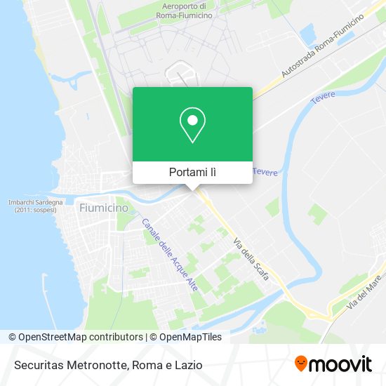 Mappa Securitas Metronotte