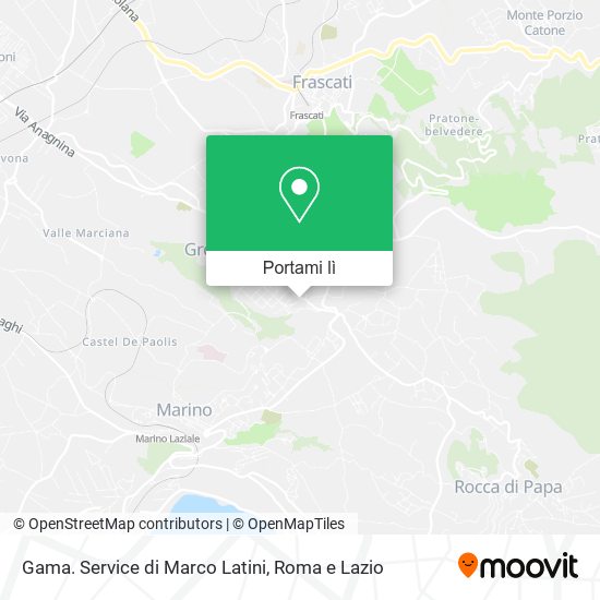 Mappa Gama. Service di Marco Latini