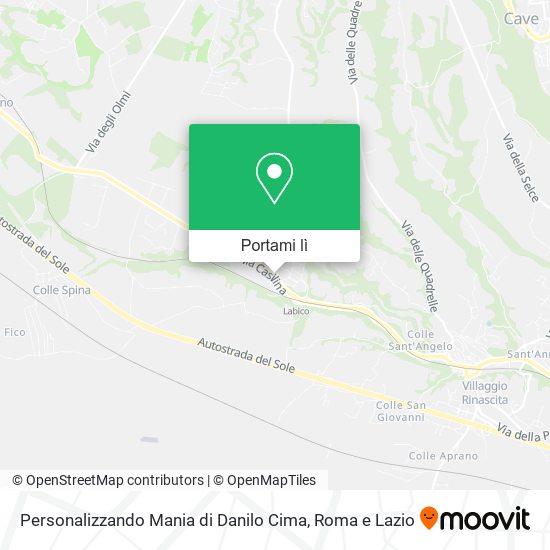 Mappa Personalizzando Mania di Danilo Cima