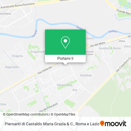 Mappa Piersanti di Castaldo Maria Grazia & C.