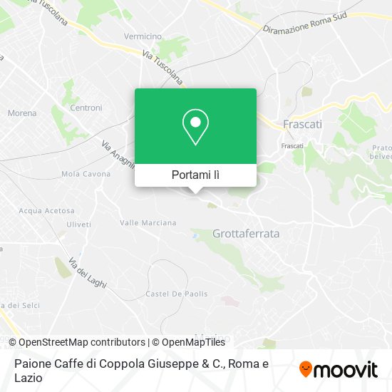 Mappa Paione Caffe di Coppola Giuseppe & C.