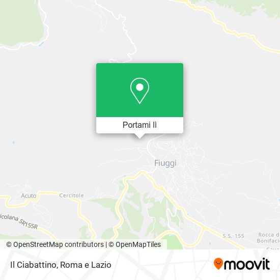 Mappa Il Ciabattino