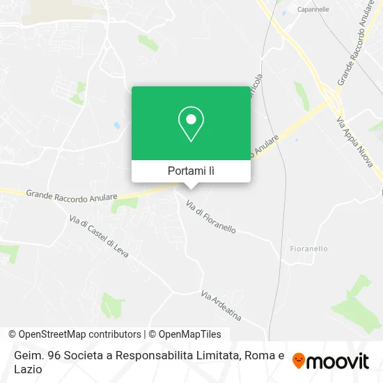 Mappa Geim. 96 Societa a Responsabilita Limitata