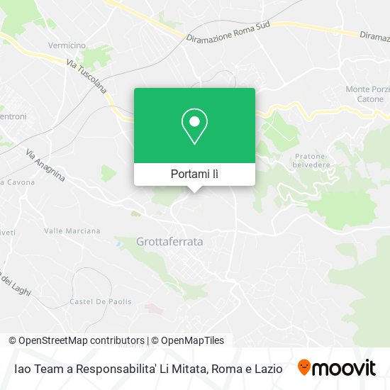 Mappa Iao Team a Responsabilita' Li Mitata