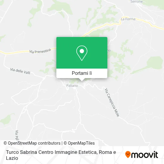 Mappa Turco Sabrina Centro Immagine Estetica