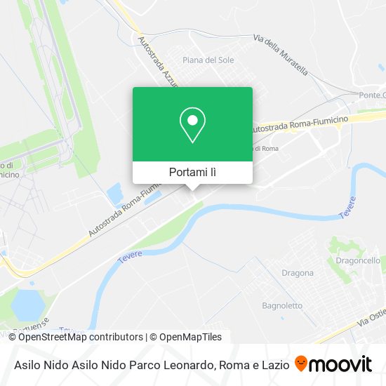 Mappa Asilo Nido Asilo Nido Parco Leonardo