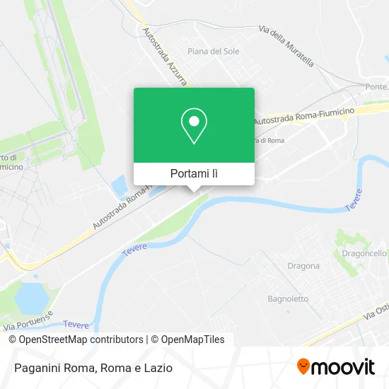 Mappa Paganini Roma
