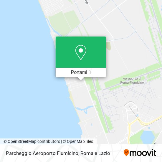 Mappa Parcheggio Aeroporto Fiumicino