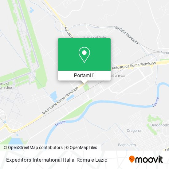 Mappa Expeditors International Italia