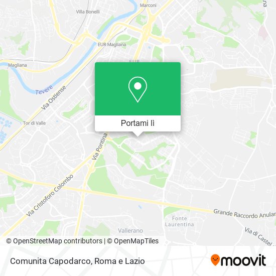 Mappa Comunita Capodarco